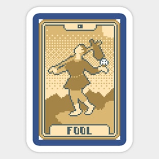 Balatro Fool (0) Tarot Card Sticker